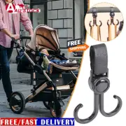 Portable Stroller Hooks for Hanging- Diaper Bags Stuff-Organizer Groceries RY