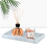 Durable Premium Silicone Bathroom Vanity Tray - Shatterproof Soap Dispenser Sink