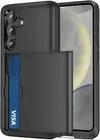 For Samsung Galaxy S24 Plus Wallet Case with Card Holder & Dual Layer Hard Cover