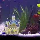 Decorative Fish Castle House Resin Fish Castle Landscape Reptile Tank