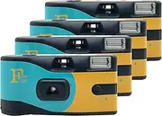Pro Disposable Camera Single Use Film Ultramax 400 27 Exposure Flash Multipack - 4 pack