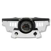 Polaris RZR XP 1000 Dash Panel Set of 3 White Aluminum CNC
