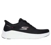 SKECHERS Go Walk Now Payton Black White Slip-ins Sneaker Men's sizes 7-14/NEW!!!