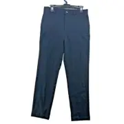 New Wonder Nation Size 18 Boys Straight Leg Blue Twill Adjustable Waist Pants