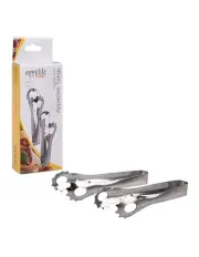 [Appetito] Stainless Steel Appetiser Tongs x 2 Set