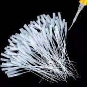 200 Pcs Glue Micro-Tips Plastic Glue Bottle Tips Glue Extender Precision Applica