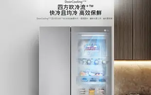 【折300】LG/樂金 653公升 Door-in-Door™門中門對開冰箱(星辰銀) GR-DL62SV ★僅桃竹苗地區含安裝定位服務