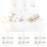 Totority 100pcs Onigiri Wrappers Triangle Onigiri Wrapping Bags Rice Ball Packing Bags (Assorted Style)