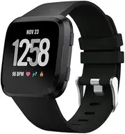 T Tersely Band Strap for Fitbit Versa 2 / Fitbit Versa/Versa Lite, Classic Soft TPU Replacement Silicone Sports Bands Fitness Sport Bracelet Straps for Fitbit Versa2 /1/Lite