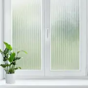 Reeded Glass Window Film, Privacy Frosted Glass Film, 3D Decorative Decals Re...