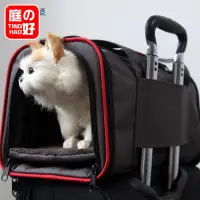 在飛比找蝦皮購物優惠-猫包便携外出petsfit寵適外出包貓包便攜外出透氣斜跨大容