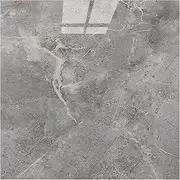 Peel and Stick Tiles, 22PCS 30 x 30cm Waterproof Self Adhesive Faux Tile Wall Stickers, Decorative High Temperature Resistant Kitchen Backsplash for Home (Grey)