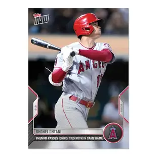 Shohei Ohtani 2022 Topps Now 大谷翔平 單季10勝&10轟 球員卡 紀念卡 #678