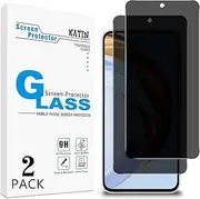 [KATIN] [2 Pack] Privacy Screen Protector for Samsung Galaxy A55 5G and Galaxy A35 5g Anti-Spy Tempered Glass, Anti Scratch, Bubble Free, Case Friendly