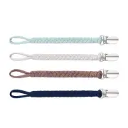4pcs Clips Dummy Soothers Pacifiers Teething Holders Safe Indispensable