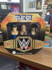 NIB UNOPENED WWE UNDERTAKER John Cena The Rock Johnson Pez Dispensers