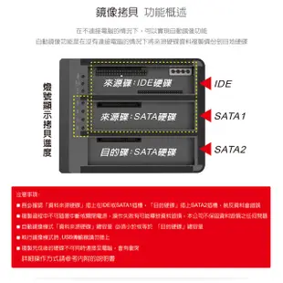 伽利略 2535B-U3I2S USB3.0 2.5/3.5 3插槽 硬碟座 (雙SATA+IDE) 光華商場