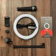 Oben TTVLK-8 Tripod Phone Vlogging Kit with Ring Light (8")