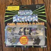 Vintage FUNRISE micro Machine Action Fighter Jet Planes Airplanes MOC