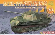 Model Army Tank Military Model Kit Assembly Panther G Late Scale