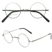 Retro Lennon Eyeglasses Frames Men Women Titanium Full Rim Round Vintage Glasses