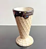 D'Lusso Sprinkle Ice Cream Cone Sundae Trumber Cup - New