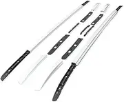 Roof Rack Compatible for Mitsubishi Outlander 2013-2021 Rails Bar Luggage Bars Top Cross Bar Rack Rail Boxes Aluminum Car Baggage(Silver)