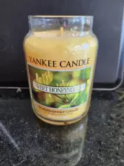 Yankee Candle RETIRED Sweet Honeysuckle, Large Jar 22 oz New unburnt NO LID