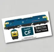 British Rail Class 47 Fridge Magnet 47079 BR Blue Diesel Locomotive