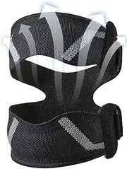 Patellar Tendon Support Strap | Adjustable Patella Strap | Open Design Weightlifting Support, Gym Accessories for Basketball Training Volleyball Hiking
