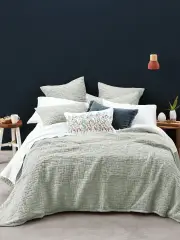 MM Linen Livie Mist Coverlet Set