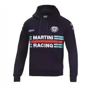 Sparco Martini Racing Hoodie Navy Blue