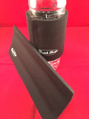 Beverage Beer Soda Pop Can Bottle Cooler Koozie Holder Wristrap New