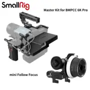 SmallRig BMPCC 6K Pro Master Kit Cage and Follow Focus w/Top Handle 3582+3010