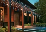 14.9M 600 LED BLUE&WHITE ICICLE CHRISTMAS LIGHTS WITH 8 FUNCTIONS AND MEMORY