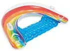 Intex Sit footN Float Inflatable Pool Loungers Rainbow 60inch x 39inch