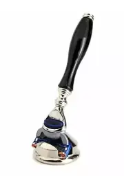 5 Edge Travel Shaving Razor Resin Handle & Razor Stand Holder For Fusion Blades
