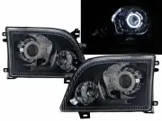TRANSIT 2006-2017 VAN 4D CCFL Projector Headlight Black China Type for FORD RHD