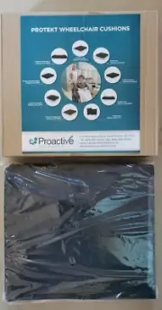 Proactive Protekt Gel Wheelchair Chair Cushion 18" x 16" x 3” NEW 74002 Protect