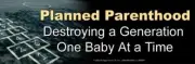 Planned Parenthood Pro-Life Bumper Sticker