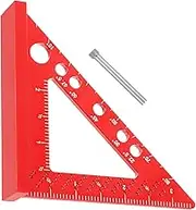 Veemoon Framing Square Tool Right Angle Clamp for Accurate Positioning Multi Purpose Woodworking Ruler for Carpenters Engineers and DIY Enthusiasts