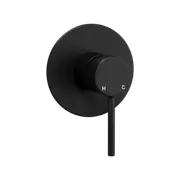 Rick McLeans Matte Black Wall Mixer