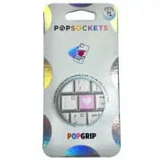 PopSockets KEY TO MY HEART op Socket Popsocket Popgrip Pink White Keyboard