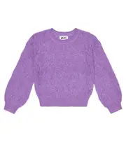 [Molo] Molo Ginger alpaca and wool-blend sweater Y 5/6 purple