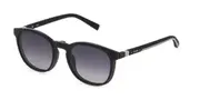 Sting SSJ707 With Clip-On U28P Men's Glasses Black Size 48 - Private Health Rebate - Blue Light Block Available