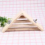 Parrot Jumping Toys Pet Platform Play Stand Round Stick Bird Diving