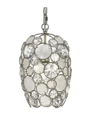 Crystorama 1-Light Palla Mini Chandelier