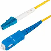 StarTech 5m [16.4ft] LC to SC [UPC] OS2 Single Mode Simplex Fiber Optic Cable