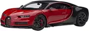 AUTOart 1/18 Bugatti Chiron Sport 2019, Italian Red/Carbon Model Car