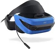 (Blue Virtual Reality mask, 95C Field of Vision, HDMI, USB Port 2.0) - Acer AH101 Mixed Reality VR Headset with Wireless Controllers
